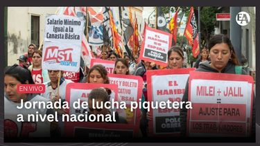 Jornada de lucha piquetera a nivel nacional