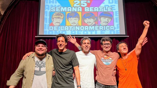 El sueño Beatle  de los Hijos  de Harri se  hizo realidad