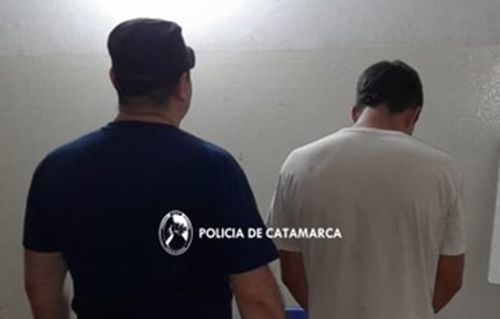 Arrestado. Suárez fue capturado mientras cometía el ilícito.&nbsp;