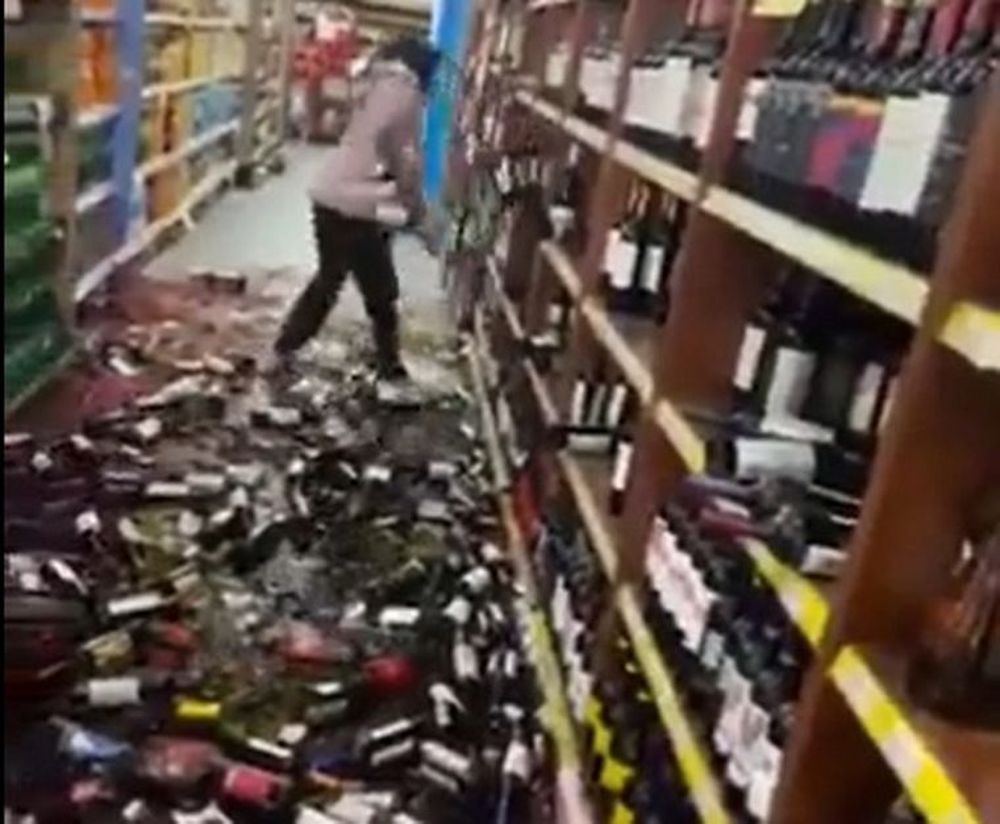 Relatos Salvajes. La mujer despedida descargó su ira en el supermercado.&nbsp;