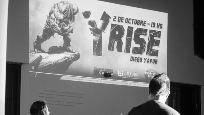 Yrise ya se exhibe en la Casa de la Cultura