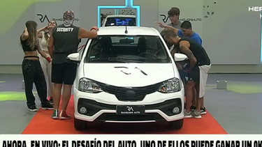 Gran Hermano realizó la prueba del auto.&nbsp;