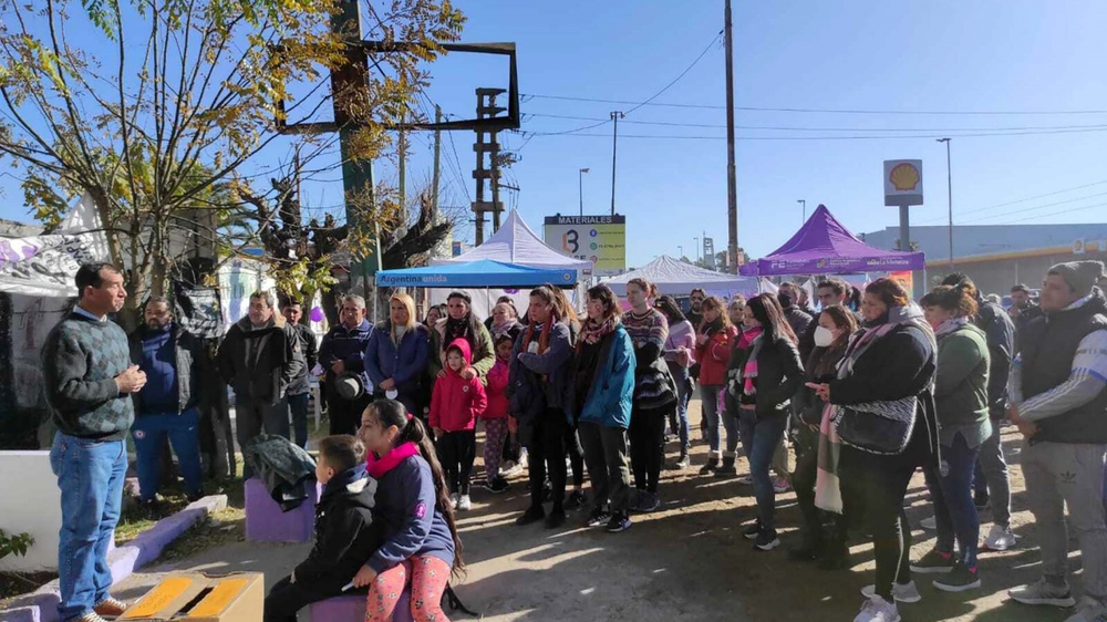 Hubo manifestaciones pidiendo justicia por el femicidio.