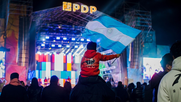 La final del Mundial se vive en El Patio de la Fiesta del Poncho