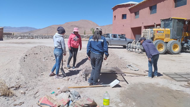 se inicio la etapa de autoconstruccion asistida en laguna blanca