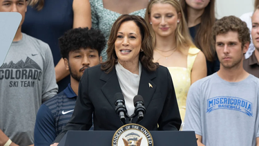 La vicepresidenta Kamala Harris