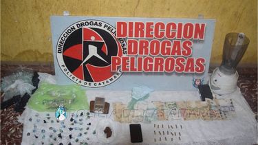 Golpe al narcotráfico: desbaratan punto de venta de estupefacientes