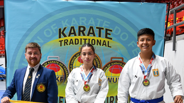 la uck logro cuatro medallas en panama