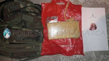 Secuestraron 400 gramos de cocaína alita de mosca