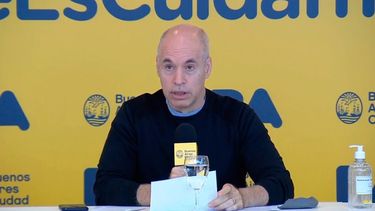 rodriguez larreta anuncio una rebaja salarial del 25% a sus funcionarios