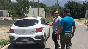 Hallaron el auto robado en el barrio La Antena