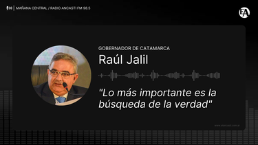Raúl Jalil: Lo más importante es la búsqueda de la verdad