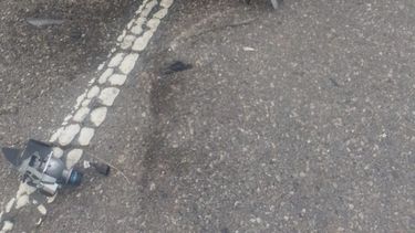 Se accidentó  el artista plástico Raúl Guzmán