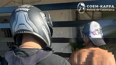 Intentó robar en un auto y lo arrestaron