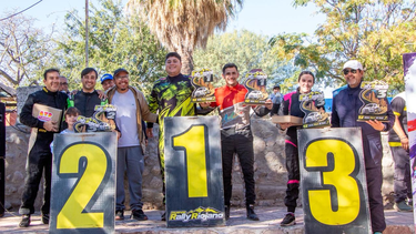 tomi vega logro su segundo triunfo consecutivo en la clase n1 del rally riojano