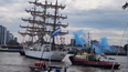 regreso la fragata libertad tras mas de cinco meses de navegacion y con presencia catamarquena