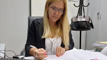 Fiscal Valeria Reyes.