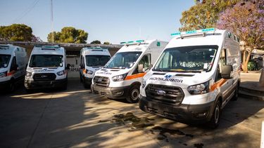 Raúl Jalil entregó ambulancias de alta complejidad.&nbsp;