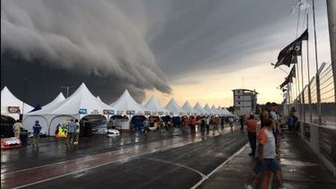 una cola de tornado castigo a entre rios