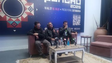 Conferencia de prensa de Los Nocheros