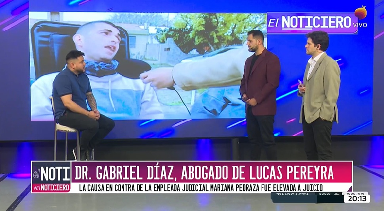 Gabriel Díaz. Invitado en Catamarca RTV. 