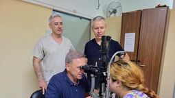 Se realizó un nuevo trasplante de córneas en el Hospital San Juan Bautista