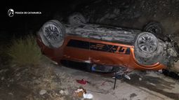 Otro terrible vuelco en la Ruta 40