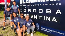 Catamarqueños participaron de la competencia internacional Oceanman