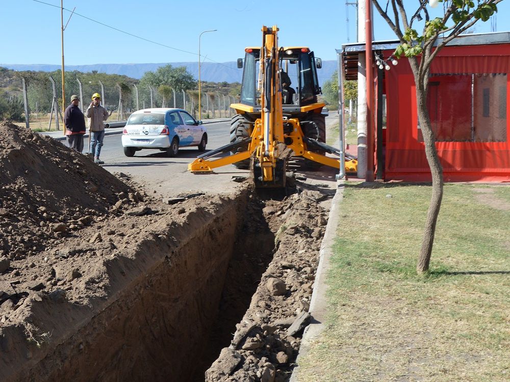 Aguas de Catamarca trabaja en zona del Predio Ferial.&nbsp;