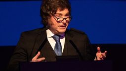 Milei. Volvió a denunciar un intento de golpe. Milei. Volvió a denunciar un intento de golpe.