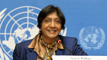 navi pillay gano el nobel de la paz e ironizo sobre donald trump: quizas comparta el premio con el