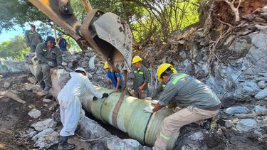 aguas de catamarca atribuye la turbiedad a la reparacion de una caneria del acueducto pirquitas
