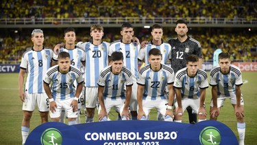 Seleccionado de Argentina que disputa el Mundial de Sub 20