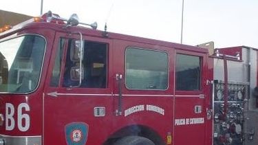 Incendio en el norte de la Capital