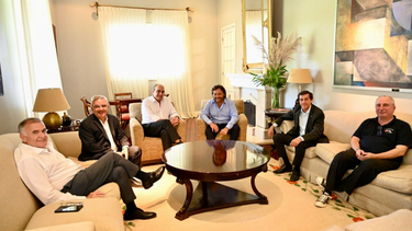 gobernadores dialoguistas se reunieron con villarruel y francos para hablar sobre el recorte de subsidios