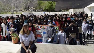 vivir, no existir: positiva charla en la escuela 63 de mutquin