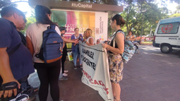 Movilización de docentes autoconvocados