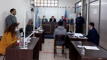 Audiencia por abuso sexual. En la Cámara de Apelación Penal Juvenil.&nbsp;