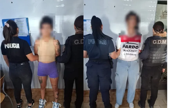 Sedujeron a un mecánico, le robaron y fueron detenidas