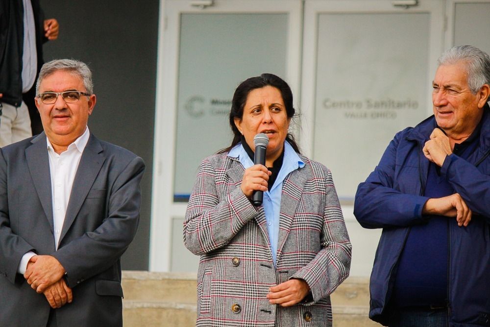Manuela Ávila. La ministra de Salud destacó la inversión en infraestructura. Fotos Leonel Orellana (prensa Salud).&nbsp;