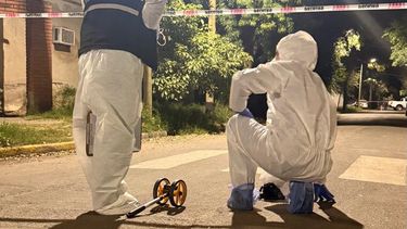 Pesquisas. El domingo a la noche, tras el asesinato en La Chacarita.