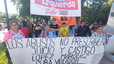 caso lopez marquez: marcha hasta la corte de justicia