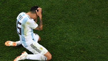 con messi desaparecido, acuna, perez y meza fueron lo mejor