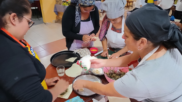 exitoso taller de cocina de vigilia en aconquija