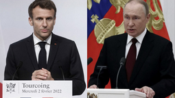 Macron indicó que Putin tomará el control de toda Ucrania