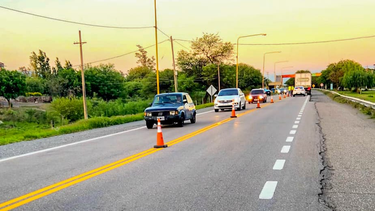 controles preventivos en la ruta nacional 38 para reforzar la seguridad vial