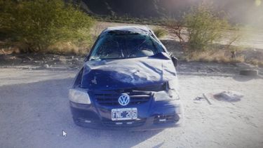 Una mujer se encuentra en delicado estado tras volcar su automóvil