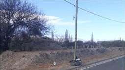 Falleció un joven motociclista en la ruta nacional Nº 40