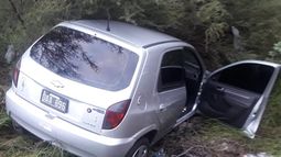Un auto chocó en la Avenida México