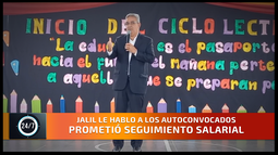 Jalil prometió a los docentes seguimiento salarial